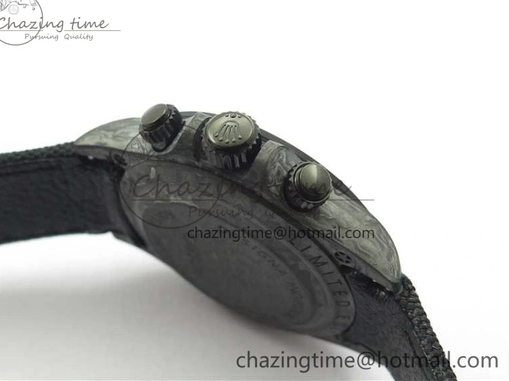 MiroTime 0104 Daytona DIW Carbon Noob 1:1 Best Edition Black Dial on Nylon Strap SA Modern 2611